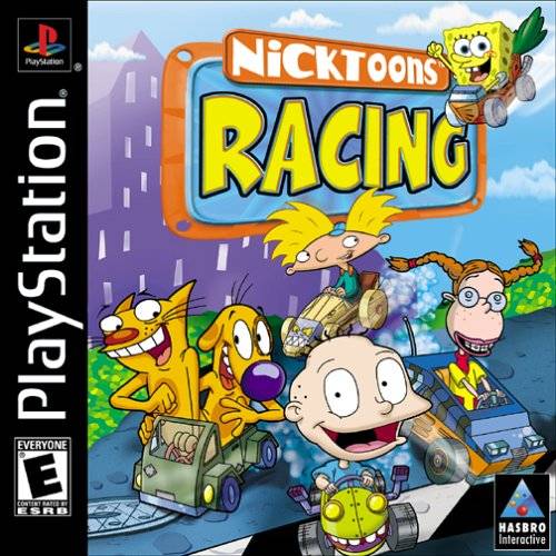The coverart image of Nicktoons Racing