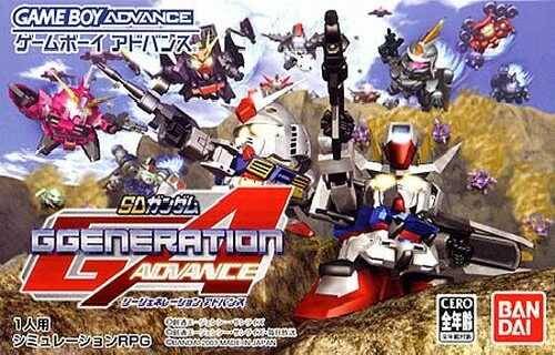 The coverart image of  SD Gundam G Generation Advance 