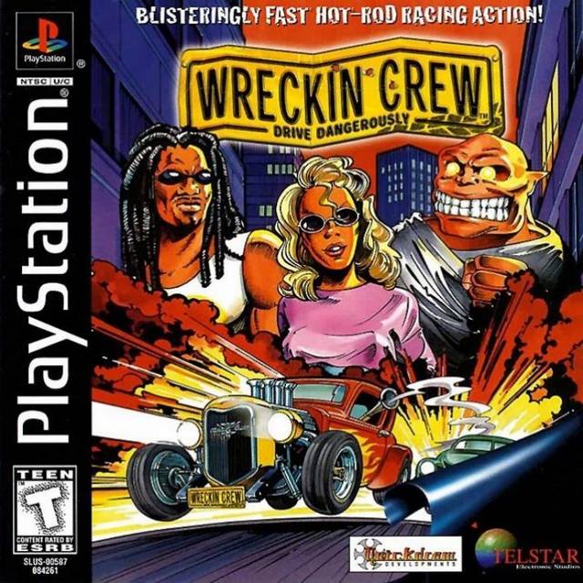 The coverart image of  Wreckin Crew: Drive Dangerously