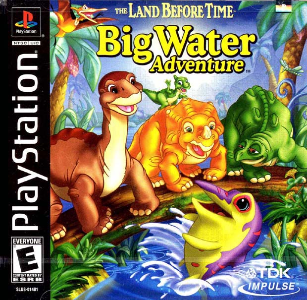 The coverart image of The Land Before Time: Big Water Adventure