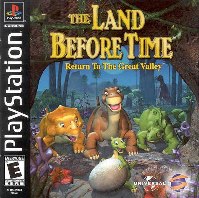 The coverart image of The Land Before Time: Return to the Great Valley