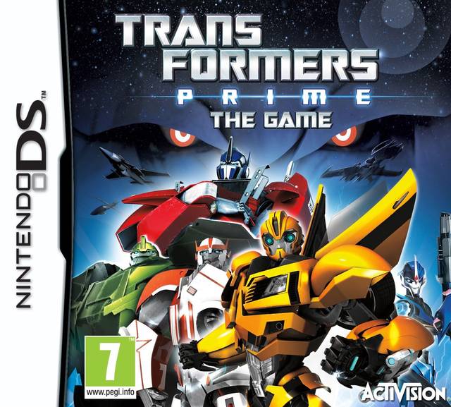 The coverart image of Transformers Prime - The Game
