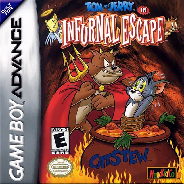 The coverart image of Tom and Jerry - Infurnal Escape