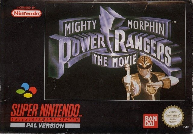 The coverart image of Mighty Morphin Power Rangers: The Movie 