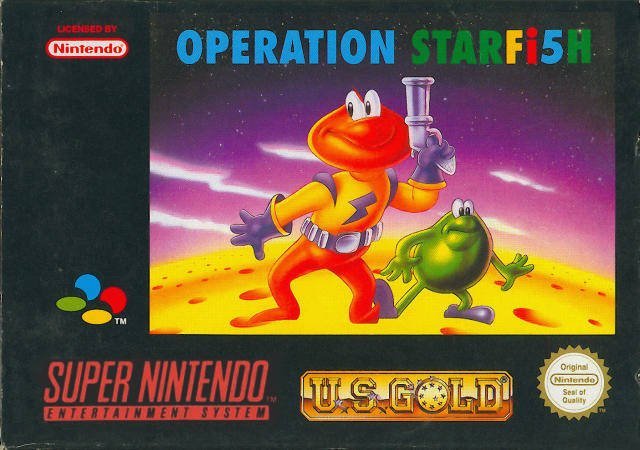 The coverart image of James Pond 3 - Operation Starfish 
