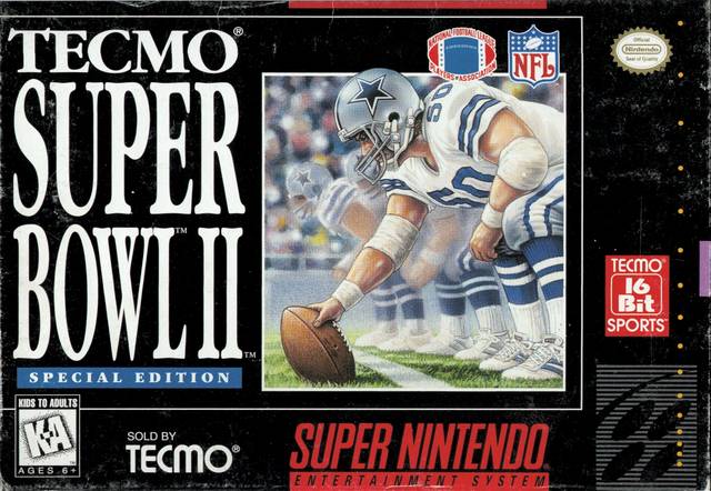 The coverart image of Tecmo Super Bowl II - Special Edition