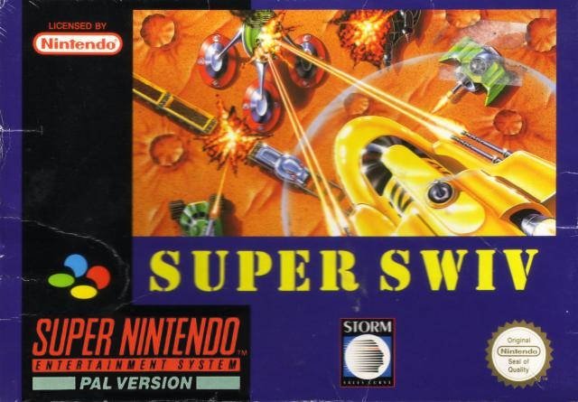 The coverart image of Super SWIV 