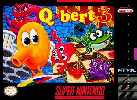 The coverart image of Q-bert 3 