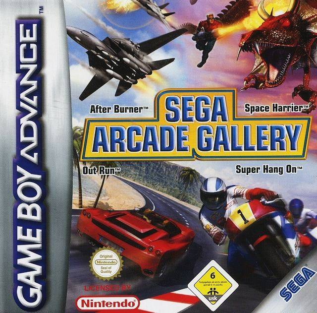 The coverart image of Sega Arcade Gallery