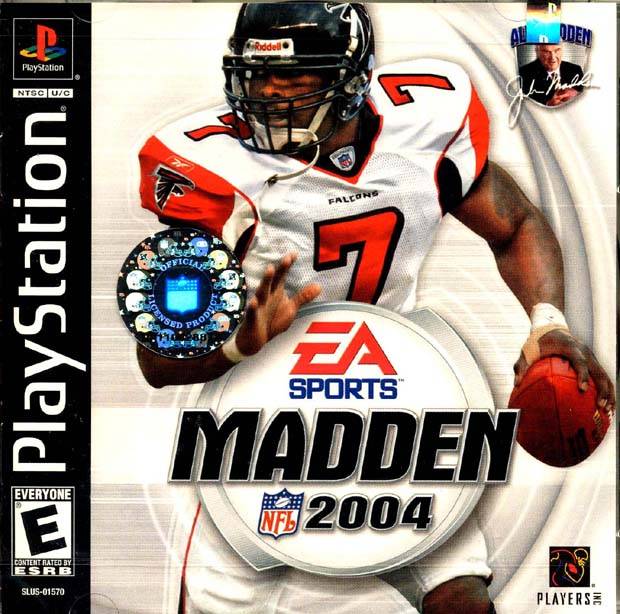 The coverart image of Madden NFL 2004