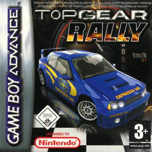 The coverart image of Top Gear Rally
