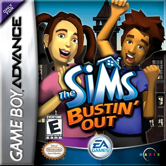 The coverart image of The Sims Bustin' Out