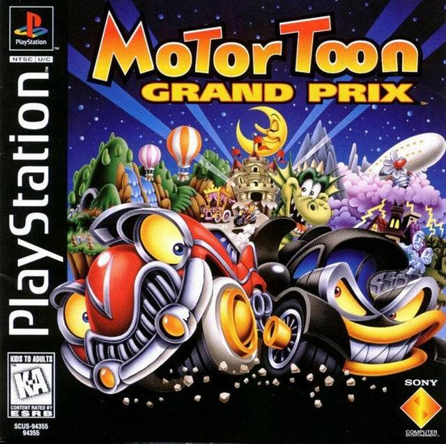 The coverart image of Motor Toon Grand Prix