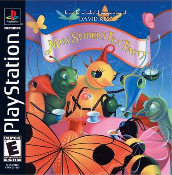 The coverart image of Miss Spider's Tea Party