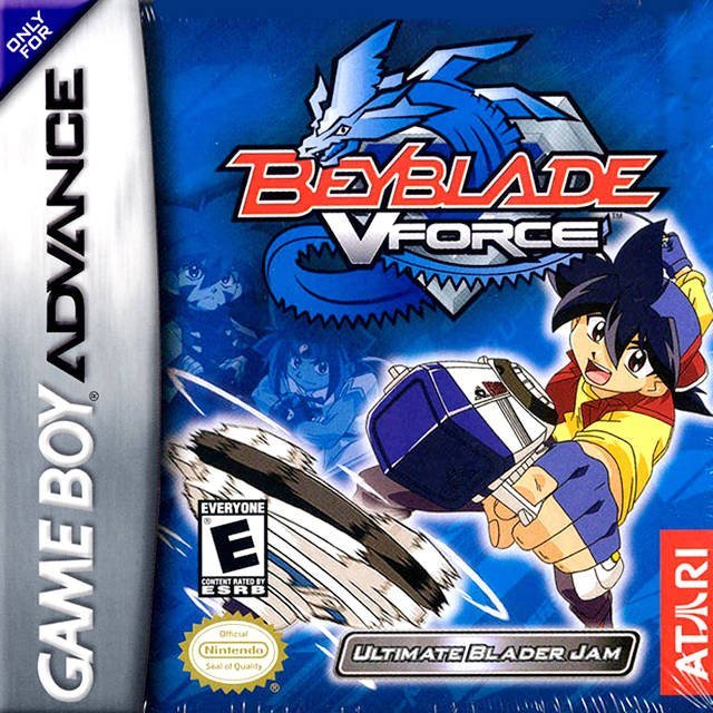 The coverart image of Beyblade VForce - Ultimate Blader Jam