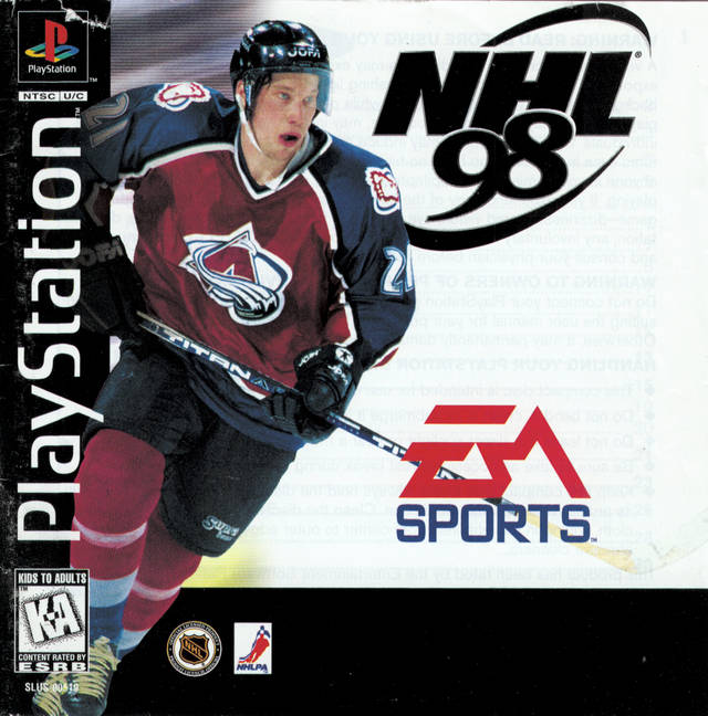 The coverart image of NHL '98