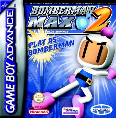 The coverart image of Bomberman Max 2 Blue