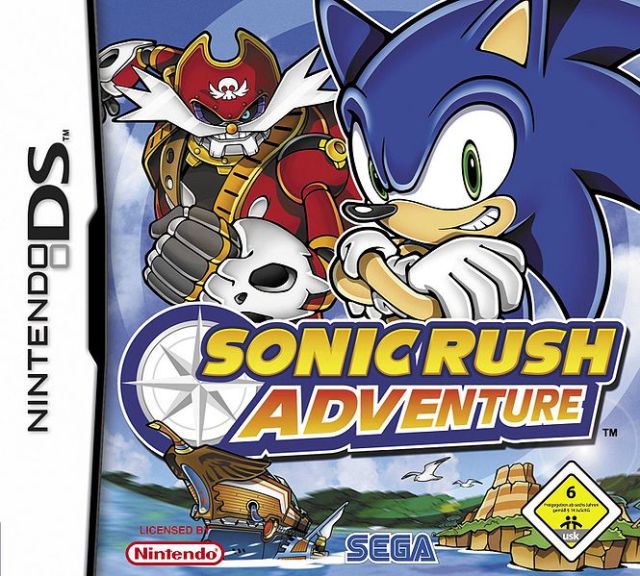 The coverart image of Sonic Rush Adventure