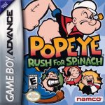 Coverart of Popeye: Rush for Spinach