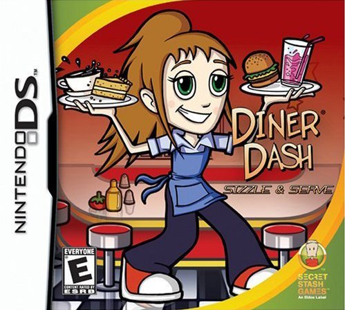 The coverart image of Diner Dash: Sizzle & Serve