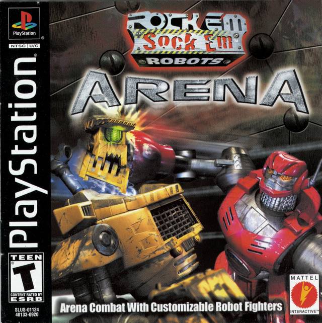The coverart image of Rock 'Em Sock 'Em Robots Arena