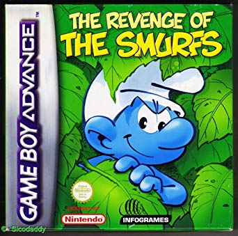 The coverart image of The Revenge of the Smurfs