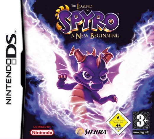 The coverart image of The Legend of Spyro: A New Beginning