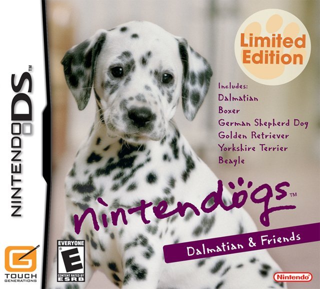 The coverart image of Nintendogs: Dalmatian & Friends