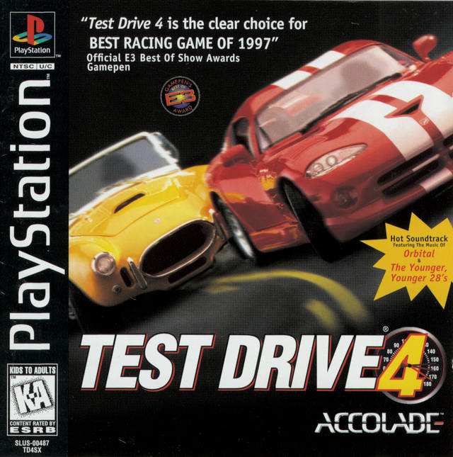 The coverart image of Test Drive 4