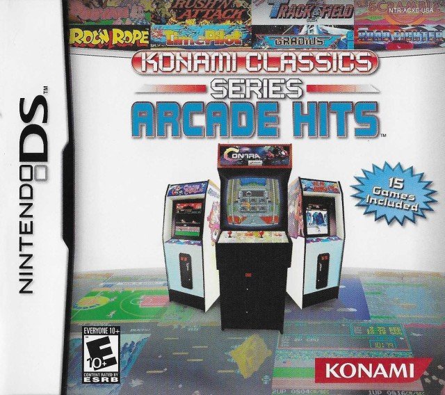 The coverart image of Konami Classics Series: Arcade Hits