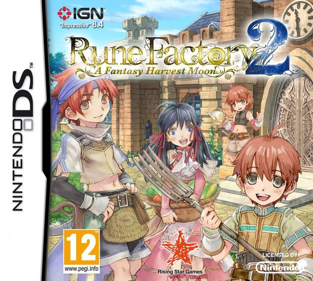 The coverart image of Rune Factory 2: A Fantasy Harvest Moon