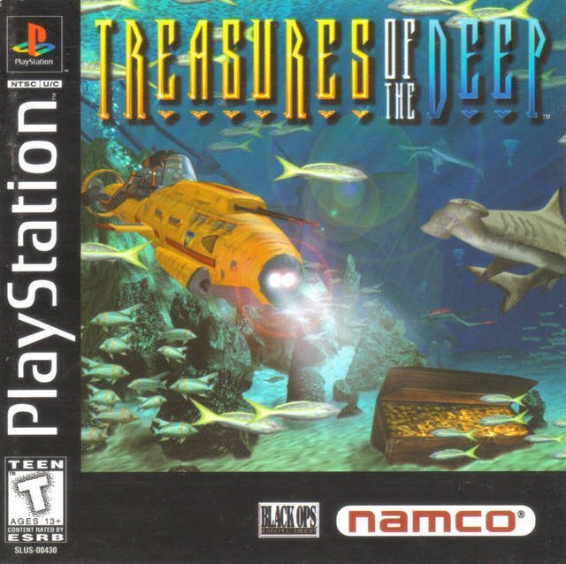 The coverart image of Treasures of the Deep