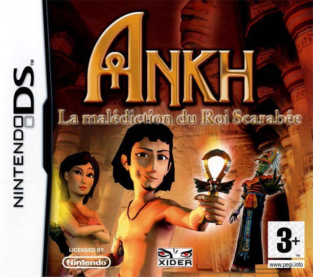 The coverart image of Ankh: Curse of the Scarab King