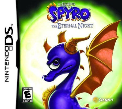 The coverart image of The Legend of Spyro: The Eternal Night