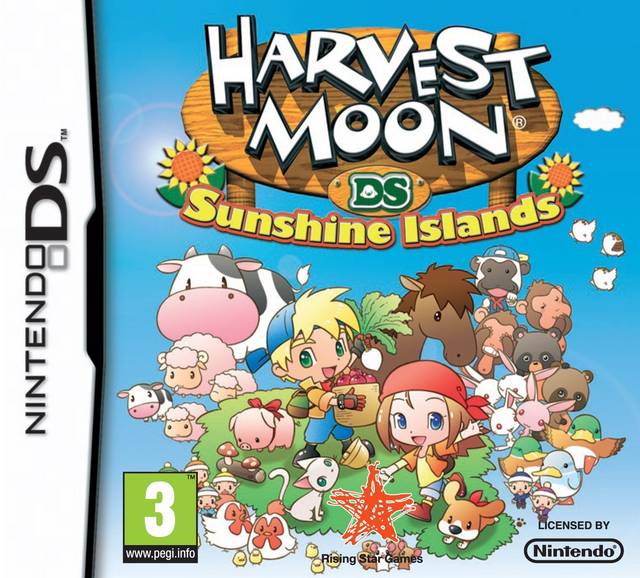 The coverart image of Harvest Moon DS: Sunshine Islands