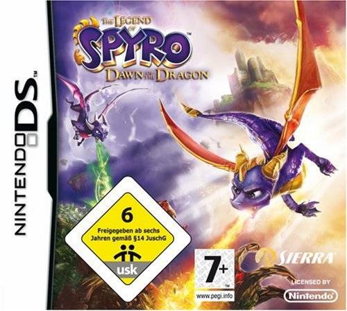 The coverart image of The Legend of Spyro: Dawn of the Dragon