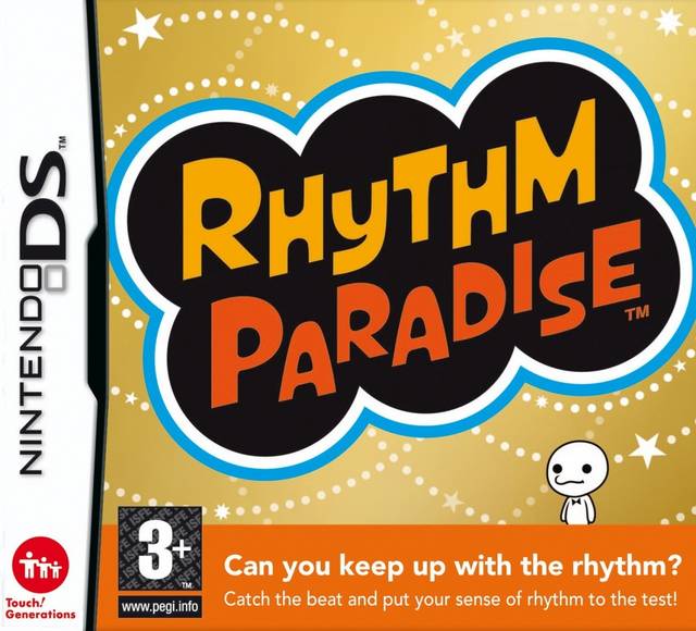 The coverart image of Rhythm Paradise