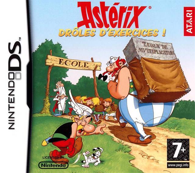 The coverart image of Asterix Brain Trainer