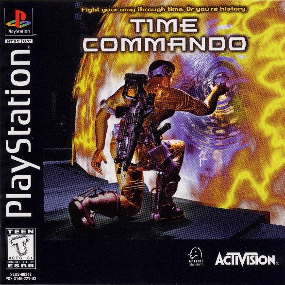 The coverart image of Time Commando