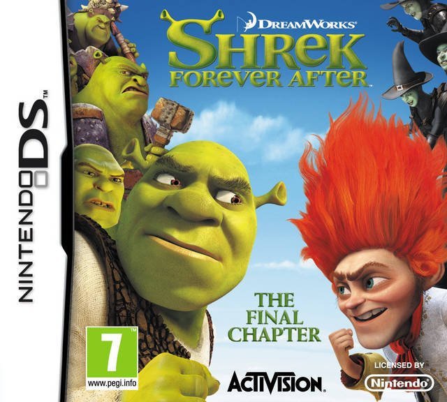 The coverart image of Shrek Forever After