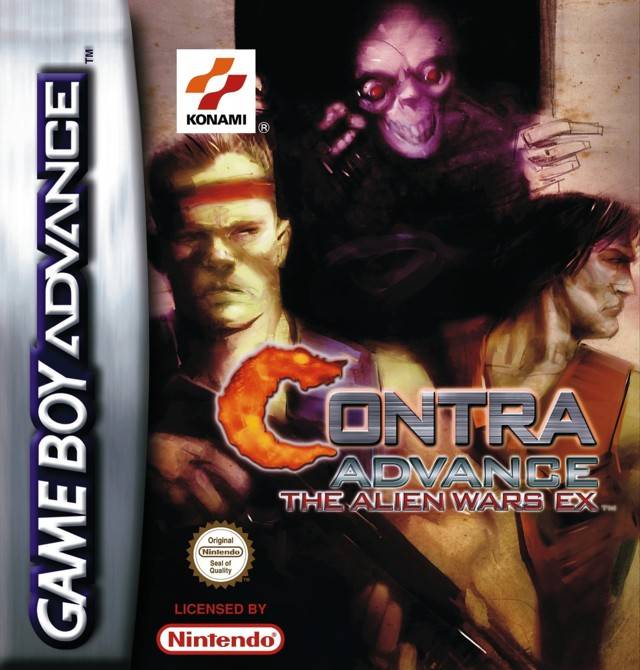 The coverart image of Contra Advance: The Alien Wars Ex