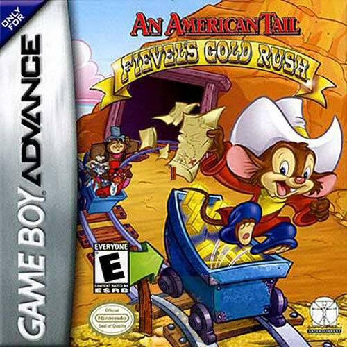 The coverart image of An American Tail - Fievel's Gold Rush