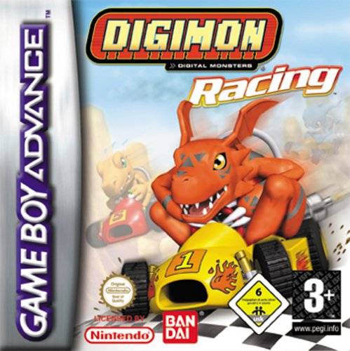 The coverart image of Digimon Racing 
