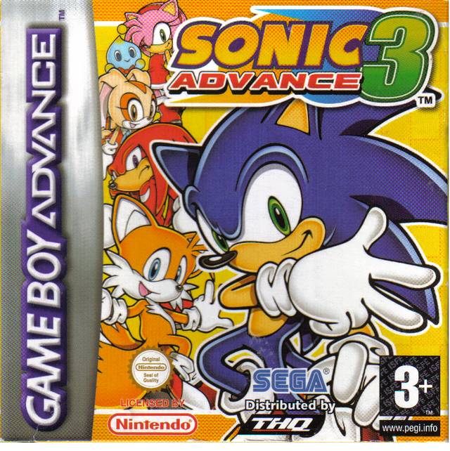 The coverart image of Sonic Advance 3 