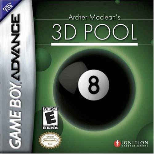 The coverart image of Archer Maclean's 3D Pool 