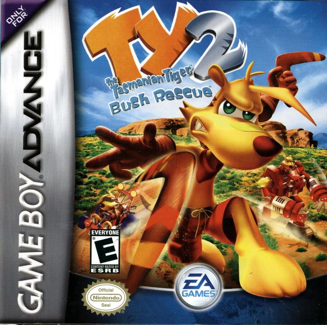 The coverart image of Ty the Tasmanian Tiger 2 - Bush Rescue