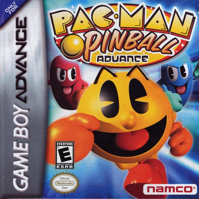 The coverart image of Pac-Man Pinball Advance