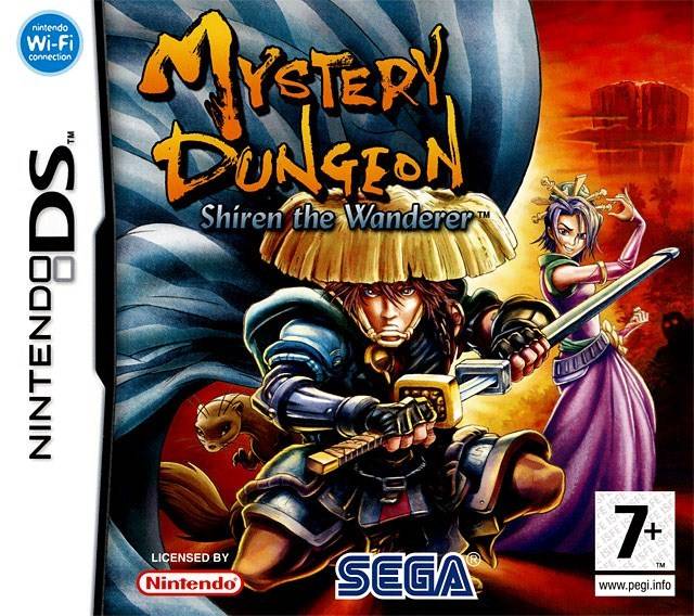 The coverart image of Mystery Dungeon - Shiren the Wanderer 