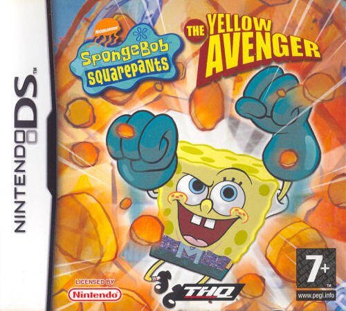The coverart image of Spongebob Squarepants - The Yellow Avenger 