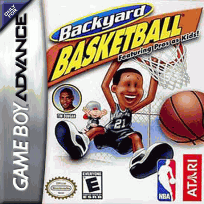 The coverart image of Backyard Basketball